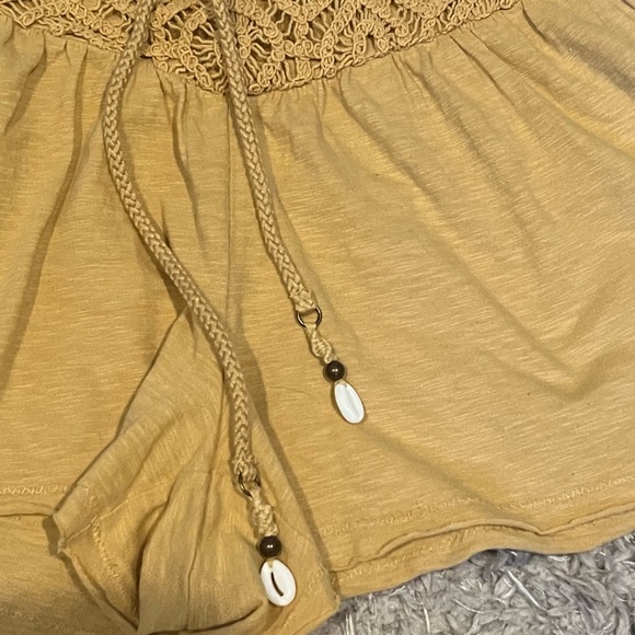 NWT - Aerie Flirty Crochet Shorts - Super cite crochet waistband -Size M… - Picture 6 of 14